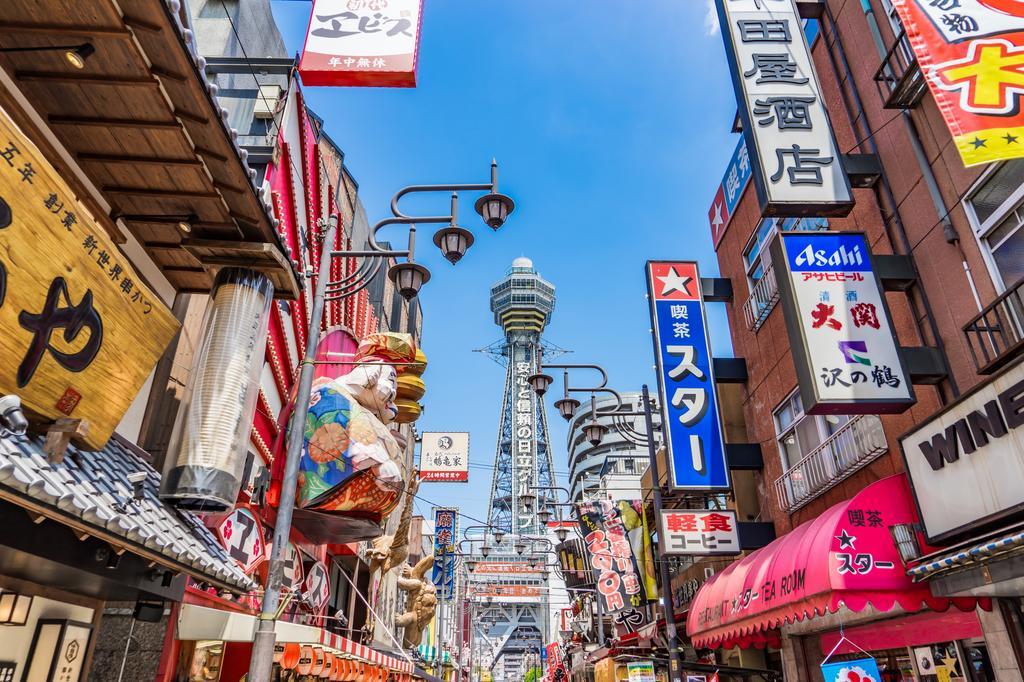Ikidane House Namba Osaka Hostel ภายนอก รูปภาพ