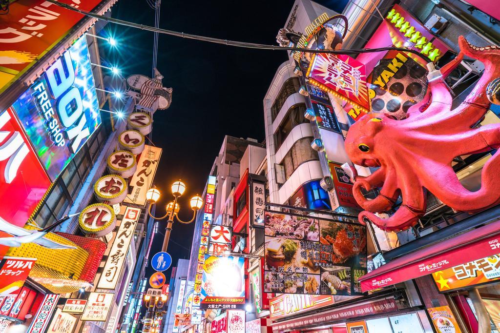Ikidane House Namba Osaka Hostel ภายนอก รูปภาพ