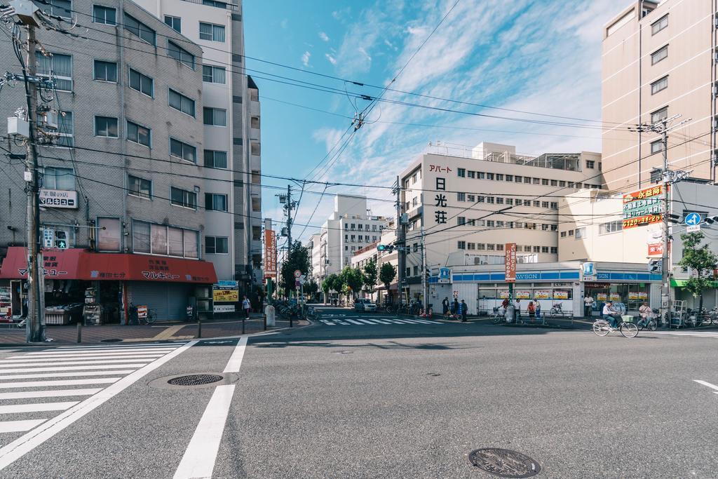 Ikidane House Namba Osaka Hostel ภายนอก รูปภาพ
